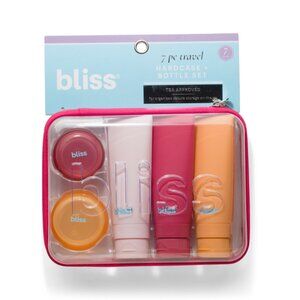 BLISS Amalfi 7pc Bottle Set With Molded Storage Container